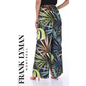 246470 - Tropical Print Pull on Palazzo Trouser
