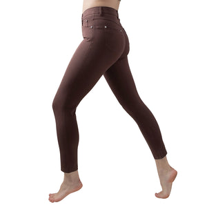 2400 - Hi Rise Jeans - Chocolate