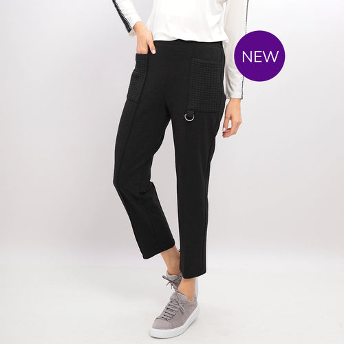 5124-11 - Pull-On Textured Pocket Pant