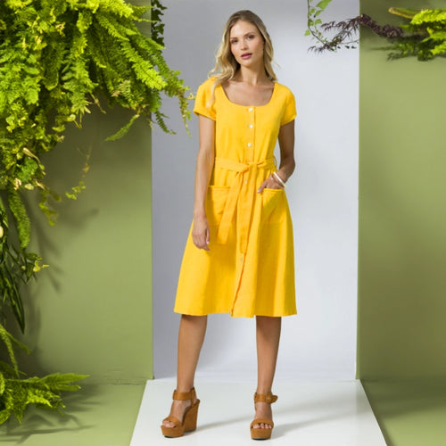 Renne - Button Through Dress