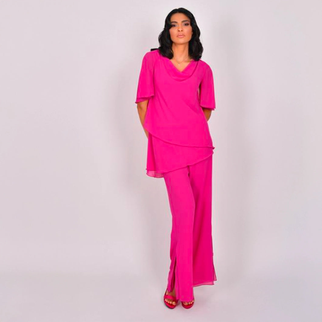 250 - Floaty Fuchsia Trousers