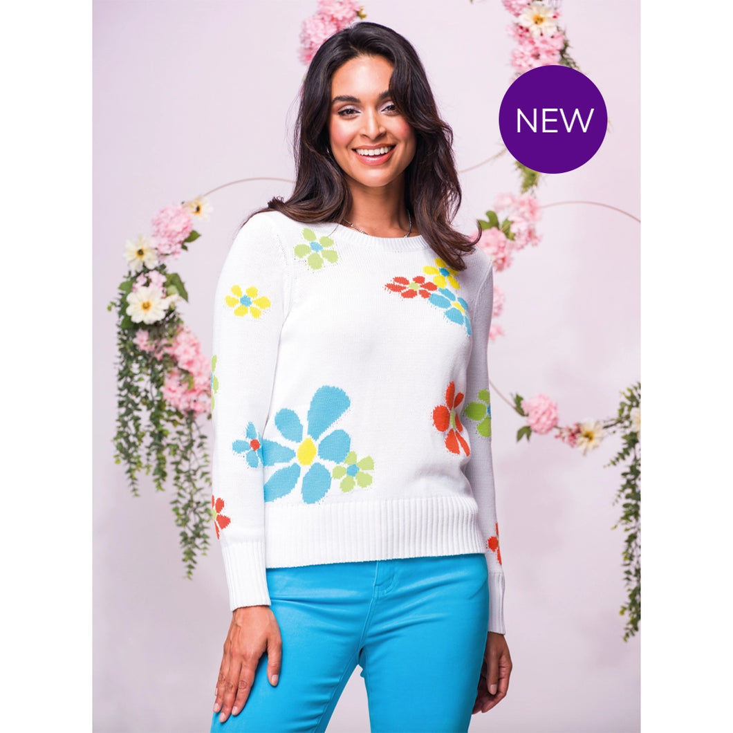 EW32025 - Flower Sweater