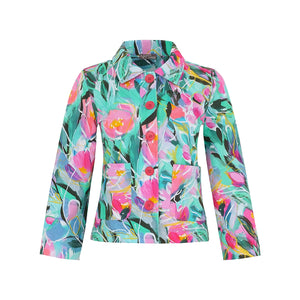 25668 - Buttoned Box Jacket 'Pure Joy by Natasha Eveleigh'