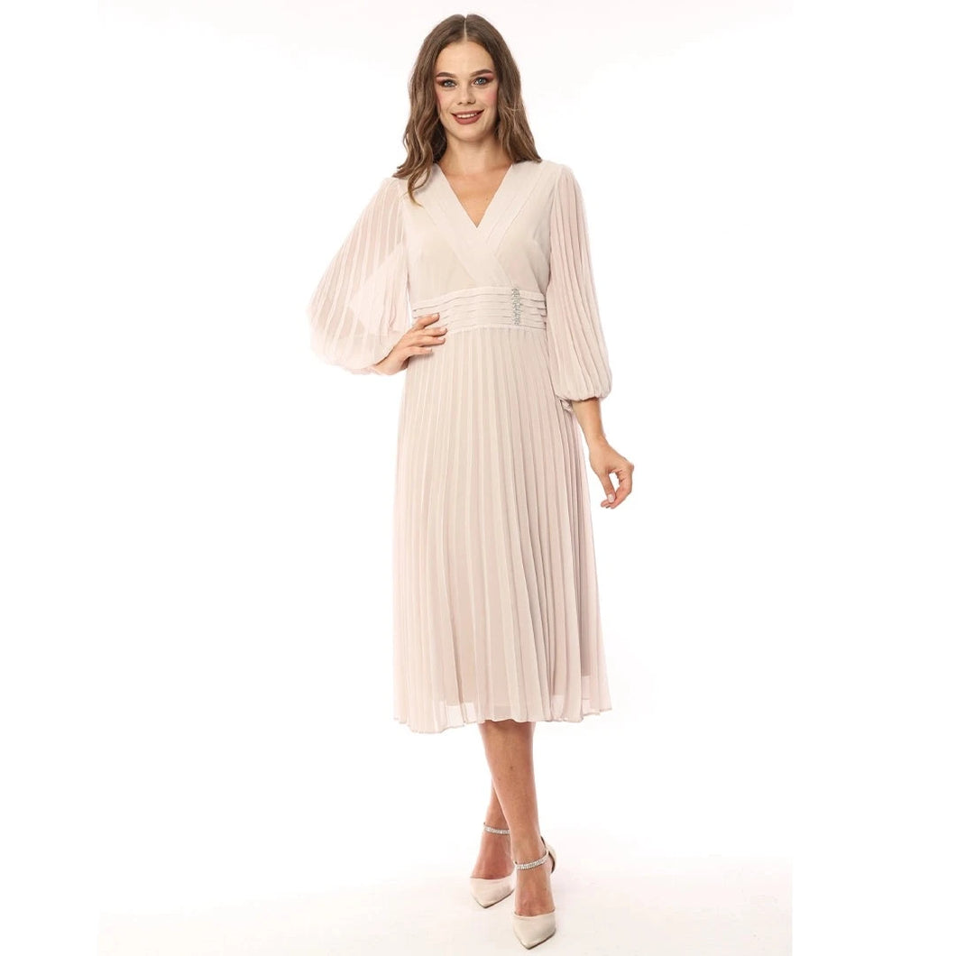 2817-20 - Pleated Dress