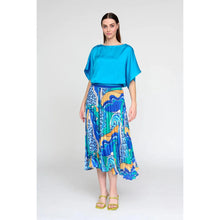 Chucena - Abstract Wave Pleated Skirt