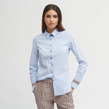 3718713 - 'Linares' Houndstooth Cuff Detail Shirt