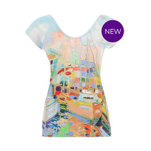 25730 - Marina Print Top 'Kings Pier Marina by Joseph Villanueva'