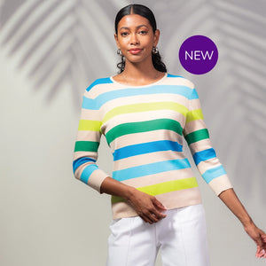 A45471 - Stripe Sweater