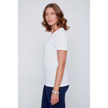 2613071 - Sparkle V-Neck Top - Pennita