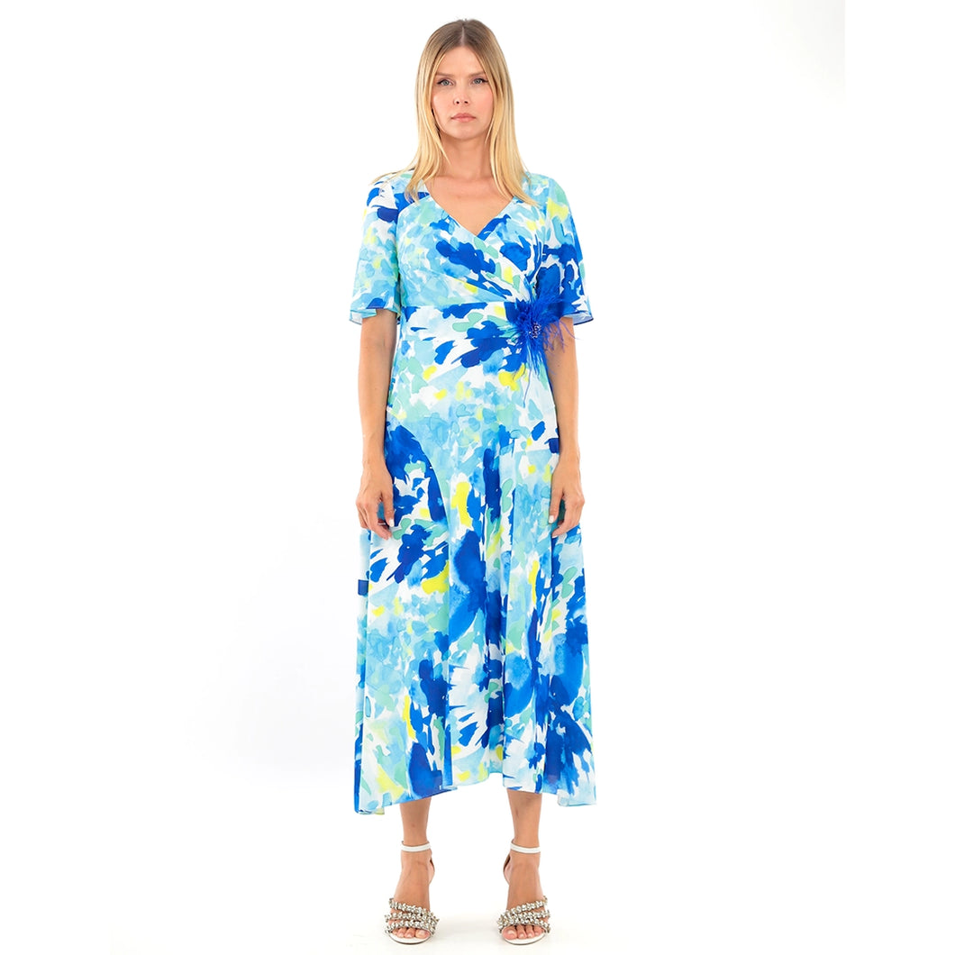 2118-10 - Mediterranean Splash Dress