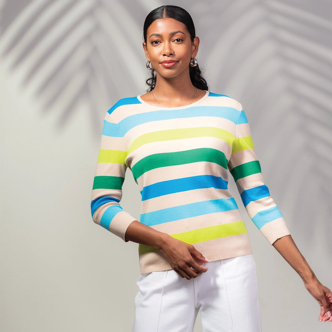 A45471 - Stripe Sweater