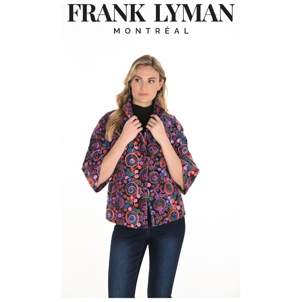 253830 - Swirl Textured 'Crewel Style' Jacket
