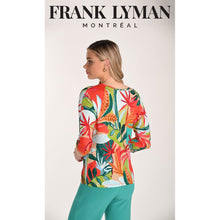 266376 - Tropical Print Long Sleeve Top