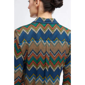 3711614 - 'Diora' Missioni Style Chevron Shirt