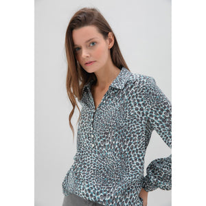 7691 - Animal Print Top