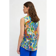 Tati - Abstract Paisley Sleeveless Top