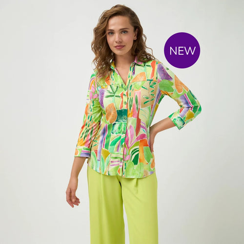 Anto - Botanical Buttoned Top