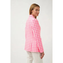 Junco - Houndstooth Button Blazer