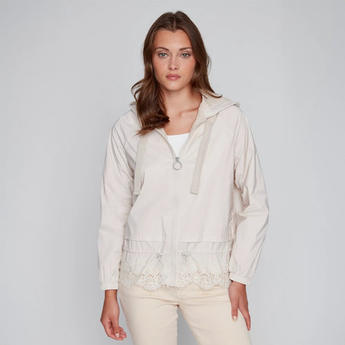 2513012 - Zippy Lace Trim Jacket