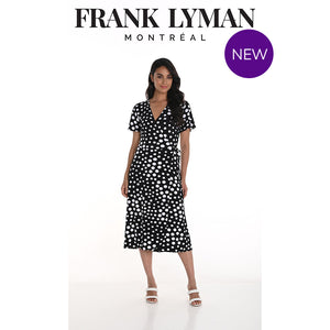 256308 - Spotty Wrap Dress