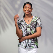 A45018 - Jungle V-Neck Top