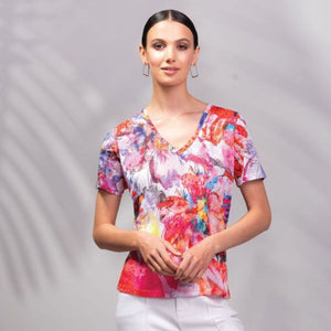 A45106 - Arty Tropical Top