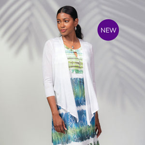 A45136 - Tie Cover Up - White