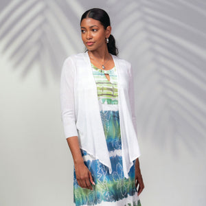 A45136 - Tie Cover Up - White