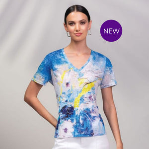 A45281 - Arty Abstract Top