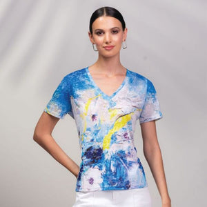 A45281 - Arty Abstract Top