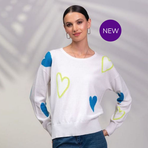 A45549 - Love Heart Sweater