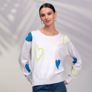 A45549 - Love Heart Sweater