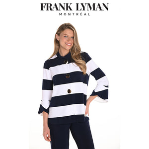 251191 - Nautical Stripe Swing Jacket