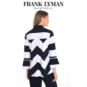 251191 - Nautical Stripe Swing Jacket