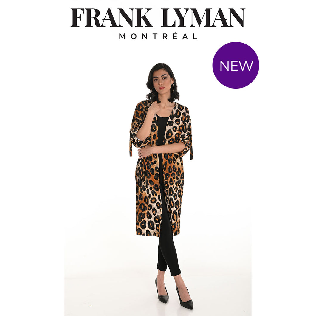 253160 - Cheetah Duster Coat