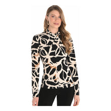253141 - Giraffe Print Long Sleeve Top