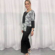 5163-22 - Pleather Wide Leg Pants