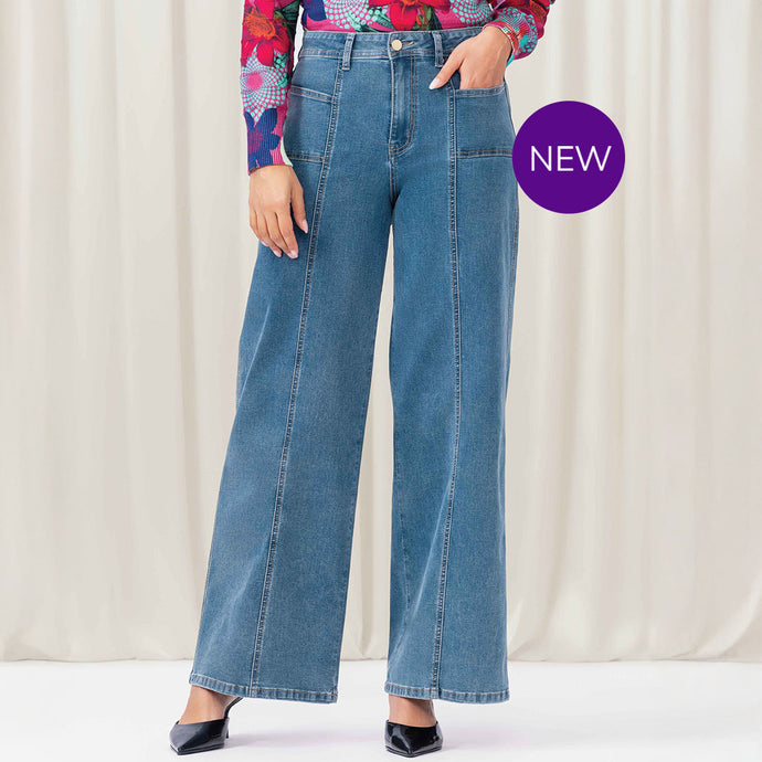 EW35175 - Super Wide Denim Jeans
