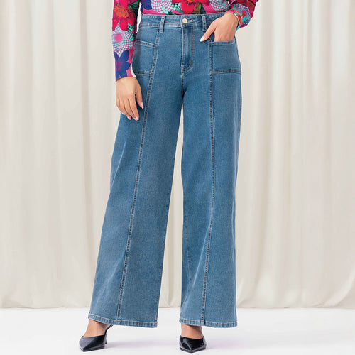 EW35175 - Super Wide Denim Jeans