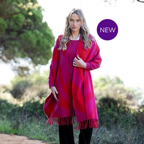 8138 - Large Tassel Shawl/Scarf
