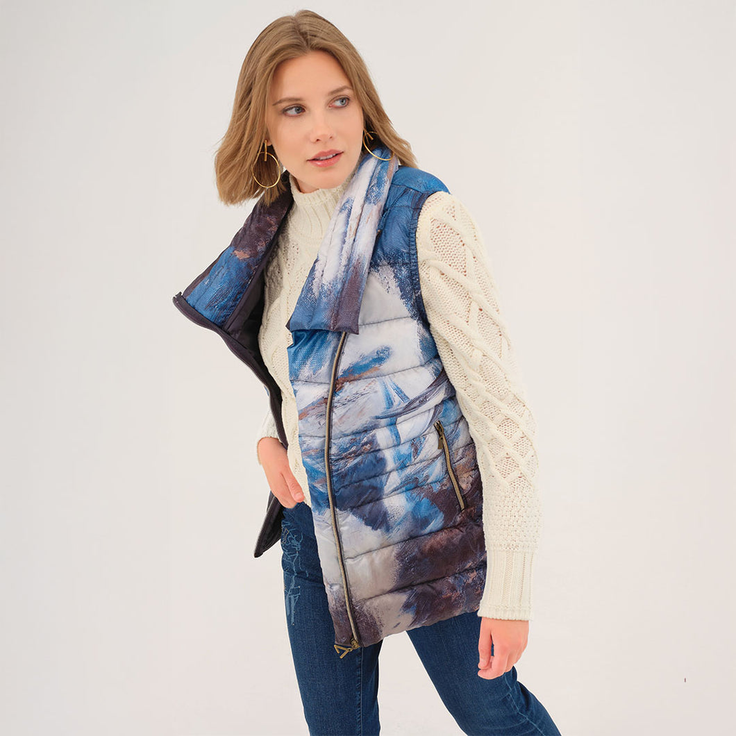 75853 - Quilted Gilet ‘The Storm by Majella LeBlanc’
