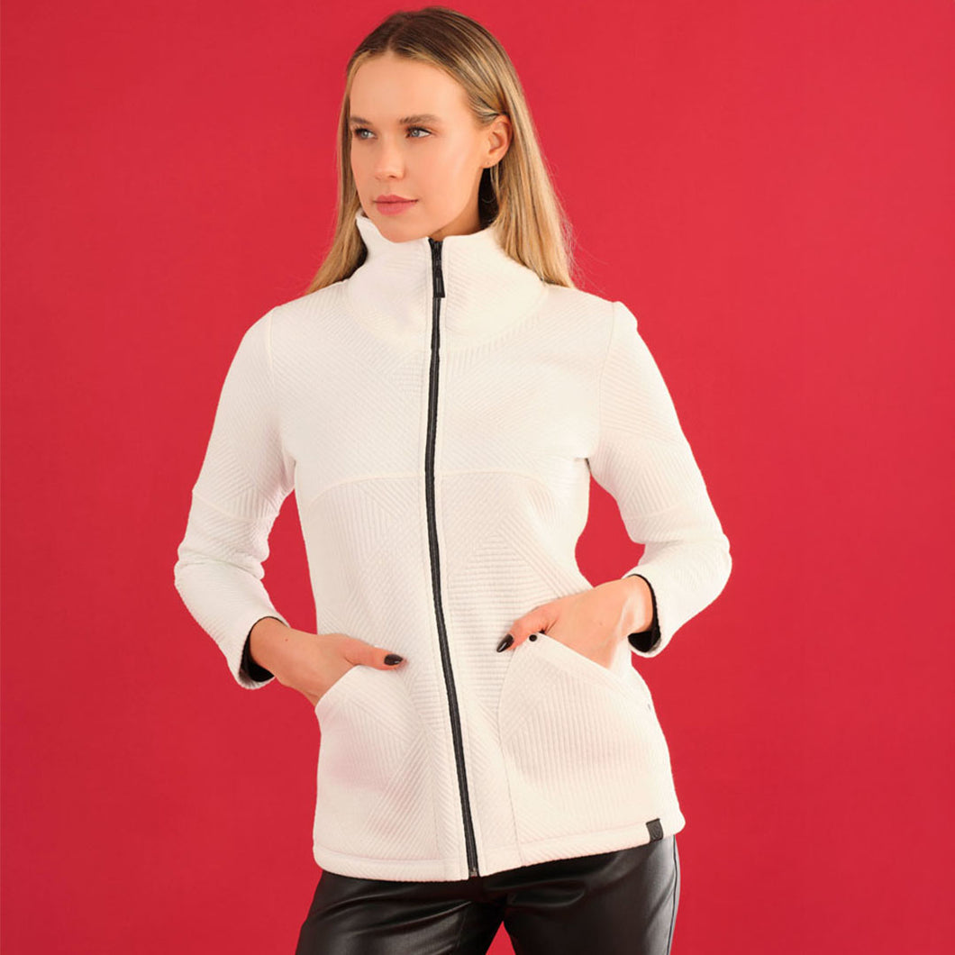 75194 - Textured Zip Jacket