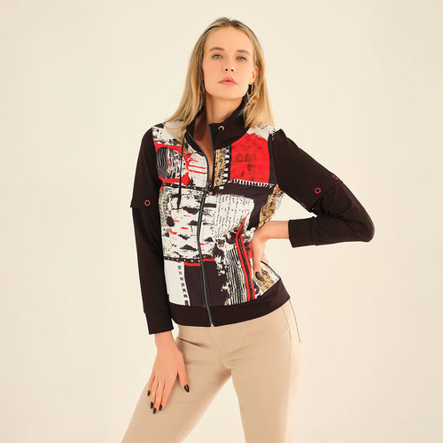 75645 - Zip Jacket ‘Bookworm by Carol Staub’