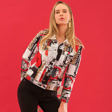 75647 - Bomber Jacket ‘Bookworm by Carol Staub’