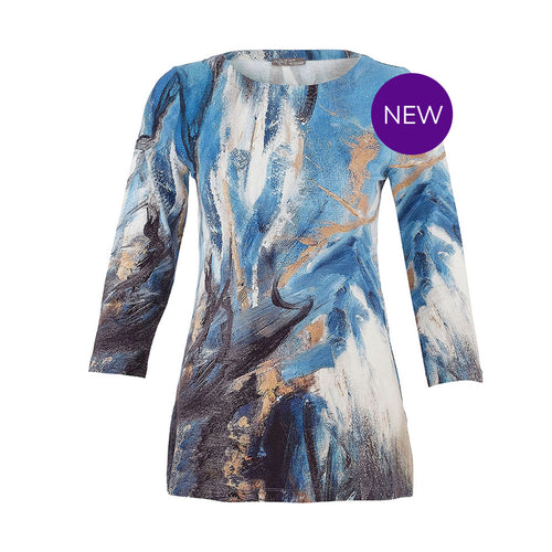 75672 - Tunic Top ‘The Storm by Majella LeBlanc’