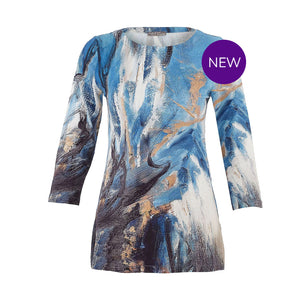 75672 - Tunic Top ‘The Storm by Majella LeBlanc’