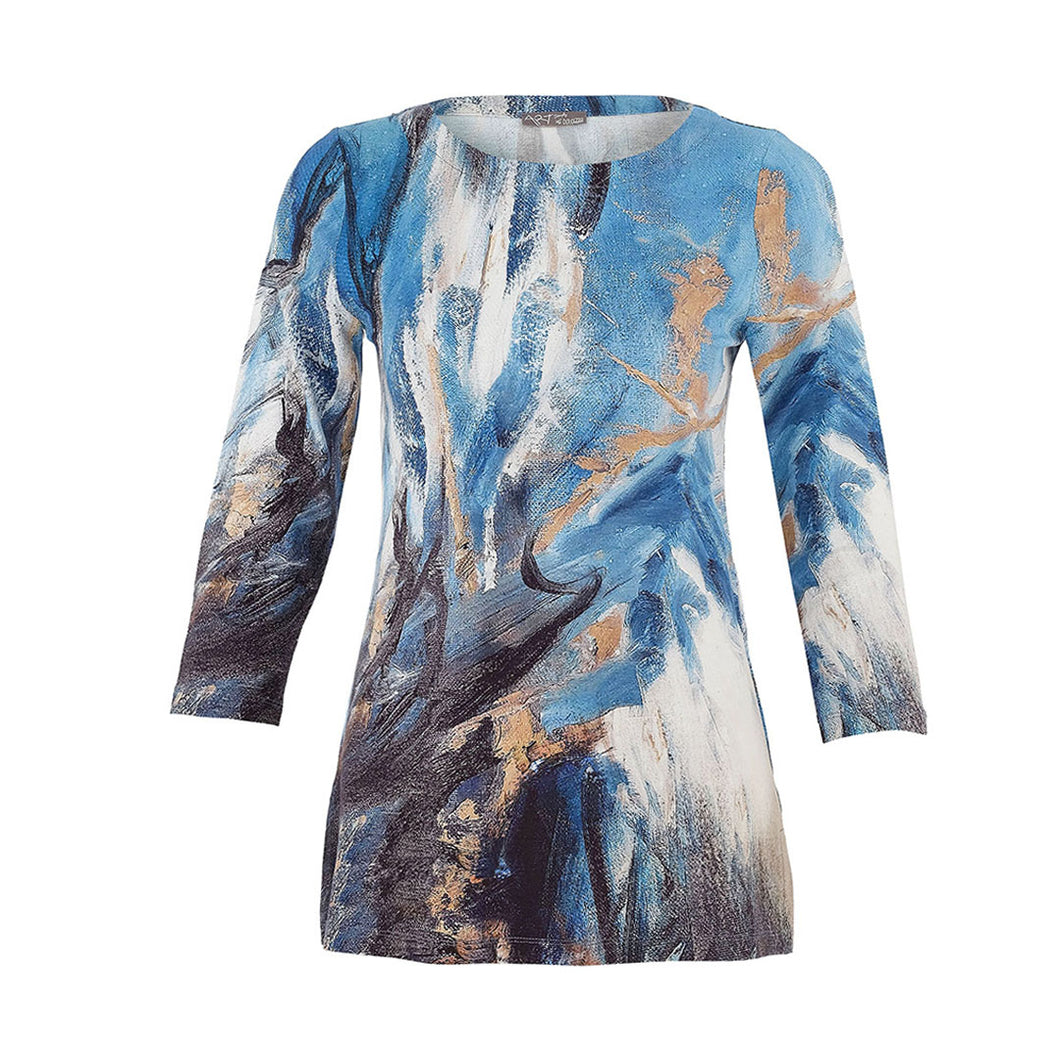 75672 - Tunic Top ‘The Storm by Majella LeBlanc’