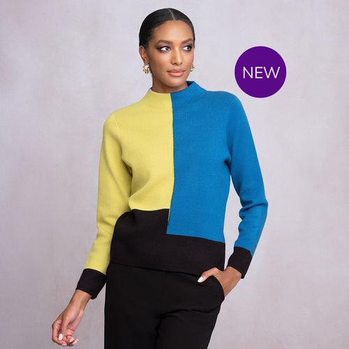 A46065 - Colour Block Top