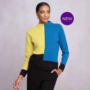 A46065 - Colour Block Top
