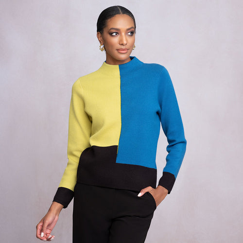 A46065 - Colour Block Top